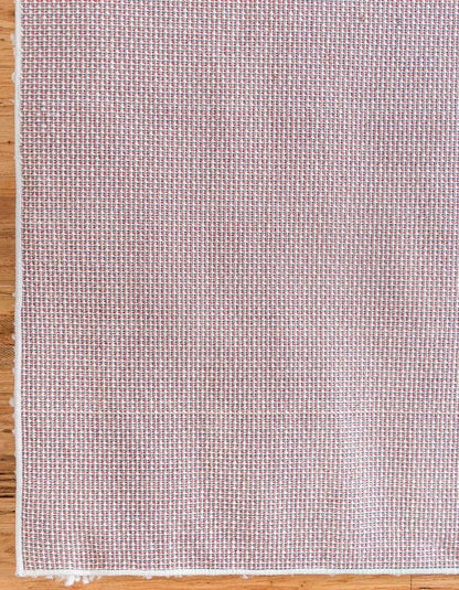 Unique Loom Davos Shag Collection Area Rug - Solid (2' 2" x 8' Runner, White/ Ivory)