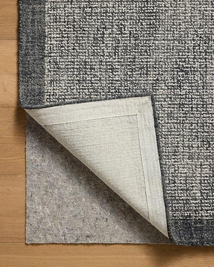Loloi Magnolia Home by Joanna Gaines Henley Collection HNY-01 Ivory/Charcoal 8'-6" x 11'-6" Area Rug