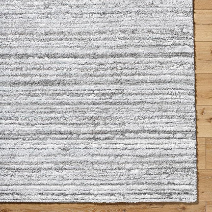Mark&Day Area Rugs, 5x7 Mariette Global Medium Gray Area Rug, Silver Grey Carpet for Living Room, Bedroom or Kitchen (5'3" x 7')