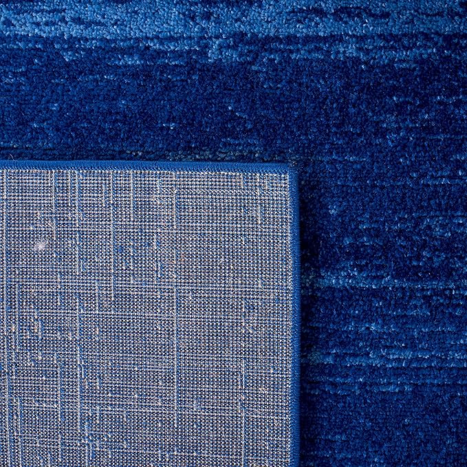 SAFAVIEH Adirondack Collection Runner Rug - 2'1" x 6', Light Blue & Dark Blue, Modern Ombre Design, Non Shedding & Easy to Clean, Ideal for Hallway, Foyer, Kitchen, Entryway, Bedroom (ADR113F)